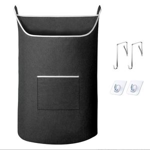 Prácticos Ganchos para Bolsas de Lavandería, Ecológicos, Plegables, Ahorran Espacio, Diseño Moderno, para Guardar Ropa Sucia - Product Image 6