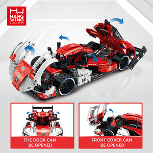 HW 3046 Uds Technic juegos de bloques de construcción 1:8 simulación 4,9mm piezas de tecnología de partículas pequeñas ladrillos de construcción niños coches de montaje - Product Image 3