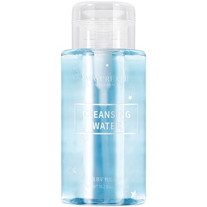 <span class=keywords><strong>Eau</strong></span> démaquillante à base de plantes OEM/ODM 300ml - Liquide nettoyant hydratant et nourrissant en profondeur, flacon pompe pour le visage entier - Product Image 1