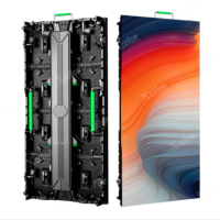 X-color R5 P2.6 İç Mekan Kiralık LED Ekran 500*1000 LED Duvar Panelleri Ön Bakımlı Yumuşak Bağlantılı LED Ekran Paneli