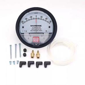 100mm Breeding Barômetro de Pressão Negativa 3060Pa Indicador de Pressão Ar Sala Limpa com Ponteiro Tipo de Aplicação de Gás - Product Image 1