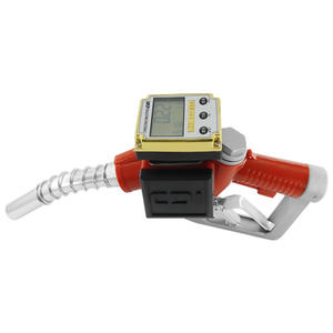 デジタル燃料流量計付きアルミ製燃料ガソリン・ディーゼル・石油ノズルガン（リットルまたはガロン表示） - Product Image 3