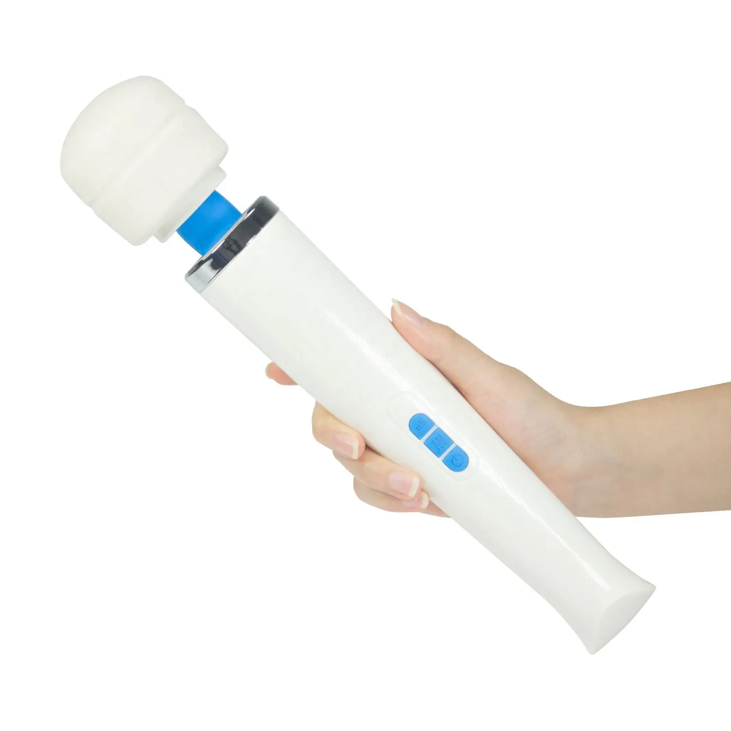 Mới có thể sạc lại điện đa tốc độ mạnh mẽ cá nhân trở lại Wand Massager cho toàn bộ cơ thể