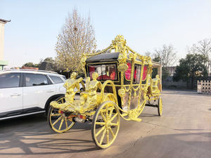 Voitures à quatre roues électriques chinoises, voitures royales électriques européennes classiques pour mariage - Product Image 6