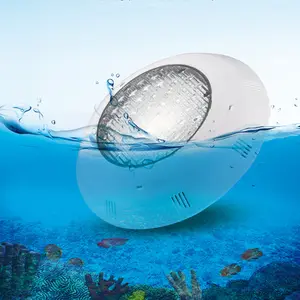 Nhà Máy Sản Xuất Đèn Led Chìm Dưới Nước Dưới Nước Màu Nhựa Thông Minh PC Phẳng Mỏng Đèn Hồ Bơi