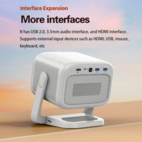 Téléviseur intelligent certifié Google-TV avec résolution native 1080P FHD, vidéoprojecteur de jeux vidéo, 700 ANSI lumens, 4K-Laser AI TOF, projecteur DLP portable Wifi