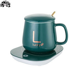 Cốc Cà Phê Gốm Tĩnh Nhiệt Tự Động 55 Độ C USB Được Làm Nóng 375 Ml Cốc Đánh Dấu Cốc Sữa Bằng Gốm - Product Image 2
