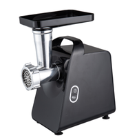 Hachoir à viande électrique multifonctionnel mini, moteur en cuivre haute efficacité 1400W, lames croisées en acier inoxydable, ABS, usage domestique