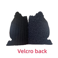 Patchs brodés en gros pour chiens, badges de dessin animé à scratch (Velcro) pour chapeaux, vêtements et sacs
