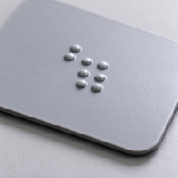 Plaque tactile braille pour boutons d'ascenseur, étiquette tactile accessible, points en relief personnalisés, panneau de commande d'ascenseur public, modèle 011