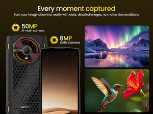 โทรศัพท์มือถือ LAGENIO Panther 2 Pro รุ่นทนทาน หน้าจอ 6.7 นิ้ว HD+ 120Hz ความจุ 8+256GB กล้องหลัง 50MP กล้องหน้า 8MP ชิปเซ็ต Unisoc T7250 แบตเตอรี่ 5150mAh รองรับการชาร์จเร็ว 18W - Product Image 5