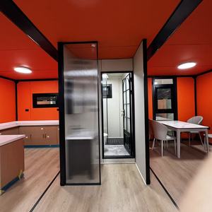 Double Wing Expansion Folding Modified Shipping Container <b>House</b> Steel Sandwich Panel Fast Install Waterproof Wind Proof Modern - Product Image 6