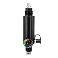 Régulateur de pression pour fusil à air comprimé PCP HUBENPOWER en acier inoxydable, 4500 psi, valve à pression constante réglable pour Airforce Condor Talon