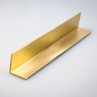 Profils carrés et bandes d'angle en laiton extrudé sur mesure avec services de découpe, soudage et pliage pour applications décoratives