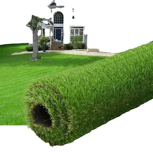 Realistic Artificial Grass Rug, Grass Mat Thick with Rubber Backing, for Pets Dogs Garden Lawn Landscape Indoor Outdoor