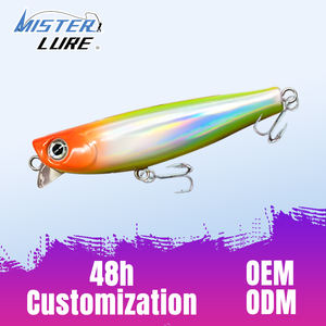 MISTER LURE Esca Rigida Galleggiante 65mm 10.8g per Acqua Salata, Esca per Trota a Lunga Gittata, Esca a Forma di Matita per Pesca a Lancio, Esca per Bass e Minnow - Product Image 1