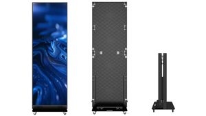 Afficheur LED sur pied GQY P2.5 pour l'affichage des promotions hebdomadaires en supermarché, haute résolution et mise à jour à distance - Product Image 2