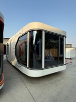 Vente flash : maison capsule en structure acier, modulaire, mobile, design moderne pour hôtel, villa et appartement.