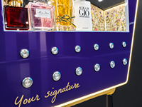 Distributeur de parfum sur pied, machine de vente automatique à 10 buses, pulvérisateur de parfum automatique pour magasin de détail, test de parfum