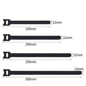 Dây buộc cáp móc và vòng loại T, có thể tái sử dụng, dùng cho thiết bị điện tử và quản lý dây điện ô tô - Product Image 5