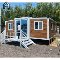 Casa Contenedor Prefabricada Personalizada de 40 Pies, Expandible, en Venta, Casa Móvil, Casa Modular Prefabricada, Casa Contenedor de 3 Dormitorios