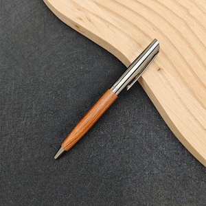 Stylo à bille en métal lourd de luxe Logo personnalisé Haute qualité Bois de rose Bois de santal 1,0 mm Stylos à bille Cadeau Design <span class=keywords><strong>plume</strong></span> - Product Image 5