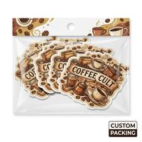 Impresión Personalizada de Etiquetas Adhesivas de Vinilo Impermeables, Etiquetas Adhesivas Troqueladas, Etiquetas Adhesivas de PVC