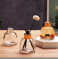 Bouteilles de diffuseur à roseaux de luxe en gros 50ml/100ml/150ml/200ml – Contenants en verre vides pour parfums et arômes DIY longue durée