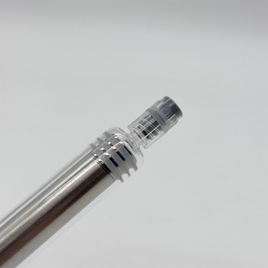 Seringue en verre borosilicate Sunrise Medical personnalisée de 10 ml avec capuchon Luer et tige de poussée métallique pour l'embouteillage médical désinfectant et l'impression - Product Image 4