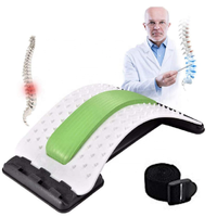 Prêt à Expédier en Gros 3 ou 4 Niveaux d'acupuncture Massage Traction Lombaire Bas du Dos Civière pour le Soulagement de la Douleur