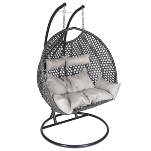 Top Selling High Quality Hitree Comfortable Outdoor Egg <strong>Hanging</strong> <strong>Chair</strong> Rattan Wicker Swing <strong>Chair</strong> In Outdoor - Product Image 1