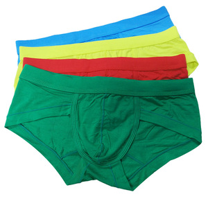 Sexy <span class=keywords><strong>Guys</strong></span> Unterwäsche Atmungsaktive Nahtlose Short Trunk Boxer Unterwäsche Slips Herren Modal Cotton Briefs - Product Image 3