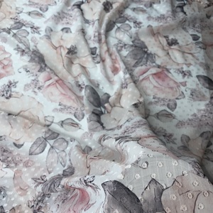 Tessuto tessile tessuto fornitore all'ingrosso 100% T chiffon personalizzato tessuto stampato 100 di carta stampa TESSUTO IN POLIESTERE per le donne <span class=keywords><strong>abbigliamento</strong></span> - Product Image 6