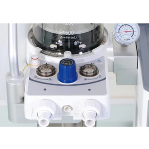 EURVET Veterinärausrüstung Hochleistungs-Tieranästhesiegerät 7 Zoll TFT-Bildschirm Mechanischer Durchflussmesser PEEP-Ventil Handventil - Product Image 2