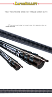 Lurekiller 2.7m 3.0m 3.3m PE Shore Jigging Rod pour eau salée 2-5 Jig 40-100G Carbon avec Fuji Parts EVA Handle pour la filature de bateau