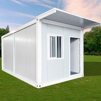 Maison conteneur mobile prête à l'emploi de haute qualité 20 pieds 40 pieds, maisons modulaires démontables, bâtiment de bureau portable résistant au feu