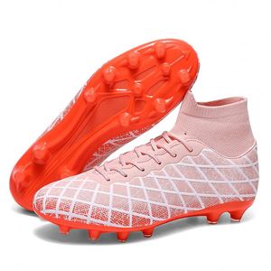 รองเท้าฟุตบอลสำหรับผู้ชาย AG Long Spike TF แบบสั้น หนังไมโครไฟเบอร์ รุ่นใหม่ ไซส์ใหญ่ 35-47 สำหรับการฝึกซ้อมในฤดูใบไม้ผลิ/ฤดูหนาว/ฤดูร้อน - Product Image 5