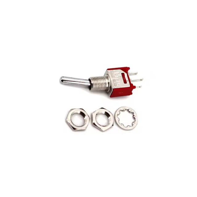 SH TS-4 Series 3Pin SPDT on-on 2-Gears(fixed) Sub-Miniature 5mm Panel Mount Toggle Switch 1.5A/250VAC