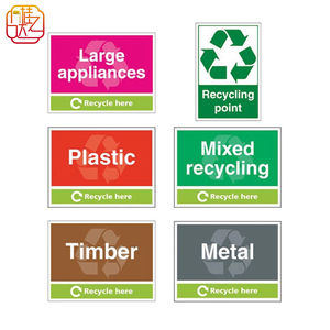 Punto <span class=keywords><strong>de</strong></span> Reciclaje Aquí - Letrero <span class=keywords><strong>de</strong></span> Seguridad <span class=keywords><strong>de</strong></span> Aluminio <span class=keywords><strong>de</strong></span> 800x600 mm, Tablero <span class=keywords><strong>de</strong></span> Advertencia Personalizado - Product Image 1