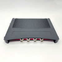 Lecteur RFID UHF 4 canaux TY624 avec longue portée 860-960 MHz, haute vitesse EPC Gen2 pour la gestion des stocks d'usine et d'entrepôt