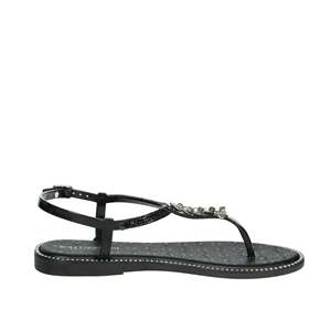 Sandalias Planas para Mujer Solo Soprani SSW519N67 Blancas con Tiras y Diseño de Cuentas - Product Image 4