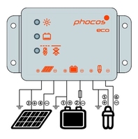 Contrôleur de Charge solaire Phocos ECO10A ECO-N-10A