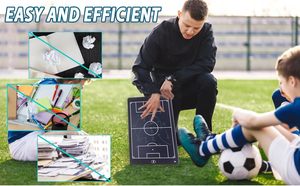 Tableau d'entraînement de football <span class=keywords><strong>Tablette</strong></span> de sport Lcd Tapis tactiques de football Tableau d'entraînement LCD magnétique portable - Product Image 6
