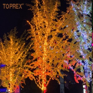 Per TOPREX 10m luci a LED gialle luci impermeabili per decorazioni per la casa all'aperto <span class=keywords><strong>soffitto</strong></span> a tema natalizio in plastica - Product Image 4