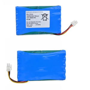 12V 4000Mah Ni-Mh 10hr4/3au, 17014 Batterij Compatibel Voor Ges/5 Compact, <span class=keywords><strong>Ge</strong></span> Datex-Ohmeda S/5cam, Datex-Ohmeda S/5 Patiëntmonitor - Product Image 5