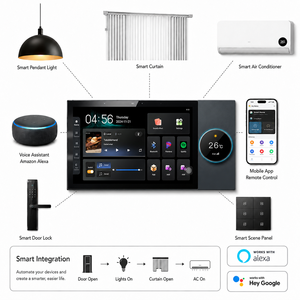 Nouvelle passerelle intelligente Wifi Tuya LCD pour maison connectée, écran tactile multifonctionnel 10 pouces, panneau de commande Zigbee, kit maison intelligente - Product Image 1