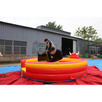 Jeux commerciaux pour adultes Rodéo mécanique Bull Riding Machine Controls Gonflable Mécanique Bull Ride à vendre