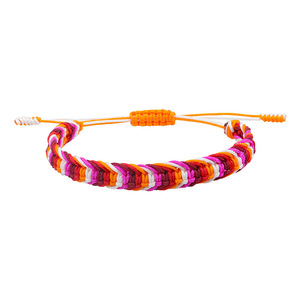 FL0982 Hot Sale Bohemian Cheap Rainbow Multicolor Woven Friendship String Cord <strong>Bracelet</strong> for Sale,Braided <strong>Rope</strong> <strong>Bracelet</strong> - Product Image 3