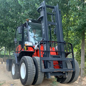 סין <span class=keywords><strong>5</strong></span> טון דיזל 4 x4 כל השטח מלגזה יעילות גבוהה הידראולי 4wd - Product Image 4