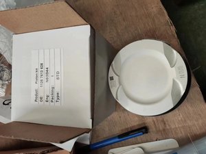 ชิ้นส่วนลูกสูบสูบ8สูบ10% kusima พร้อมวงแหวนสำหรับ BMW X6 N63 N63B44 550i 4.4L OE 1125 7613626 STD OVERSIZE 050 - Product Image 3